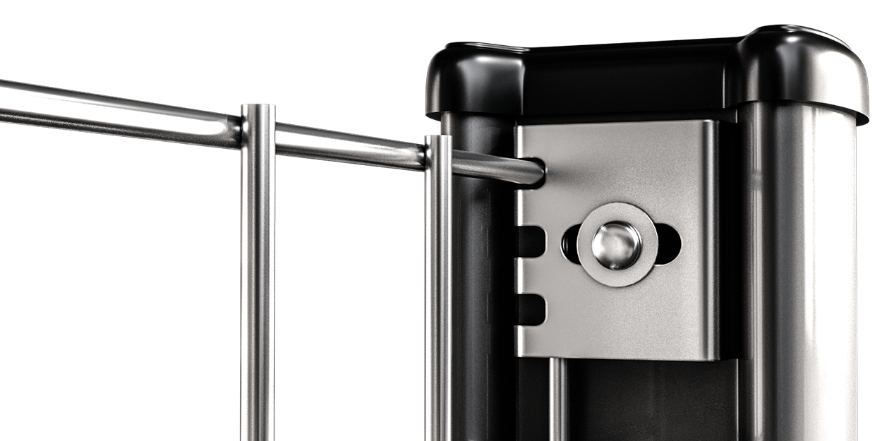 Robustly engineered professional fencing system